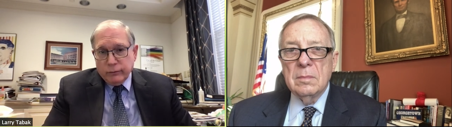 DURBIN SPEAKS WITH ACTING NIH DIRECTOR DR. TABAK, DISCUSSES COVID-19, ACT FOR ALS ACT